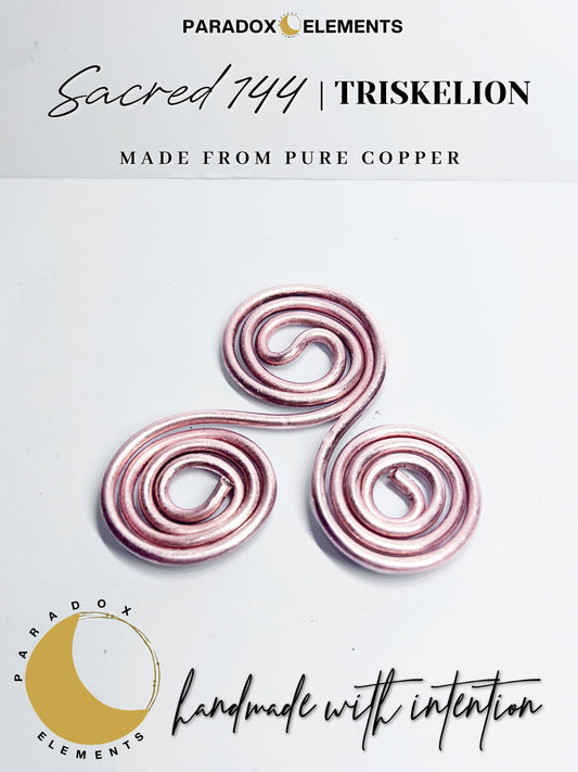 Sacred 144 Triskelion Heddeka Pendant & Necklace