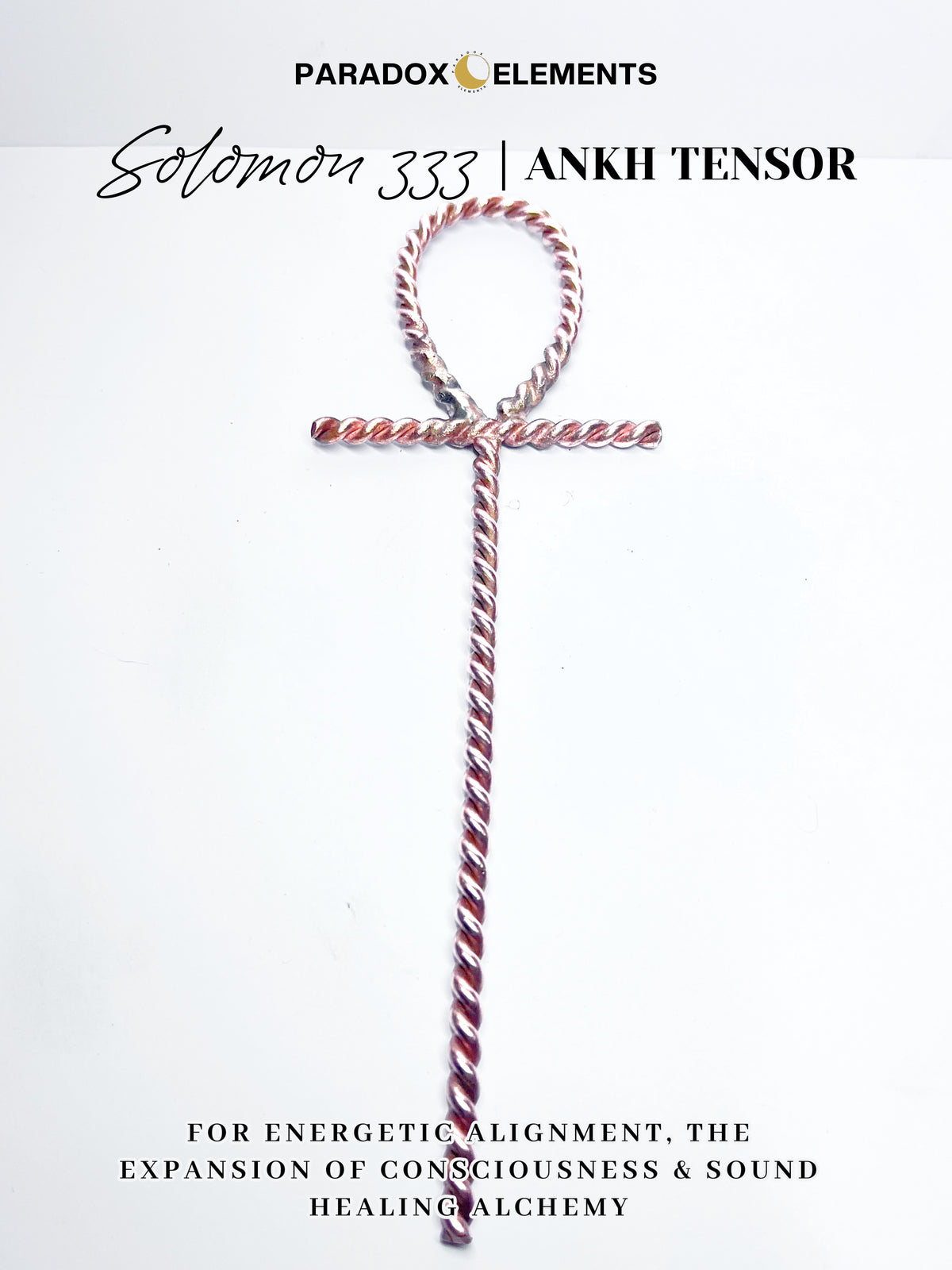 Solomon 333 Pure Copper Ankh