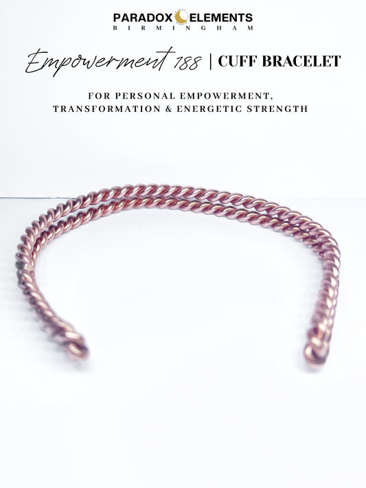 188 Empowerment Cubit Tensor Cuff Bracelet
