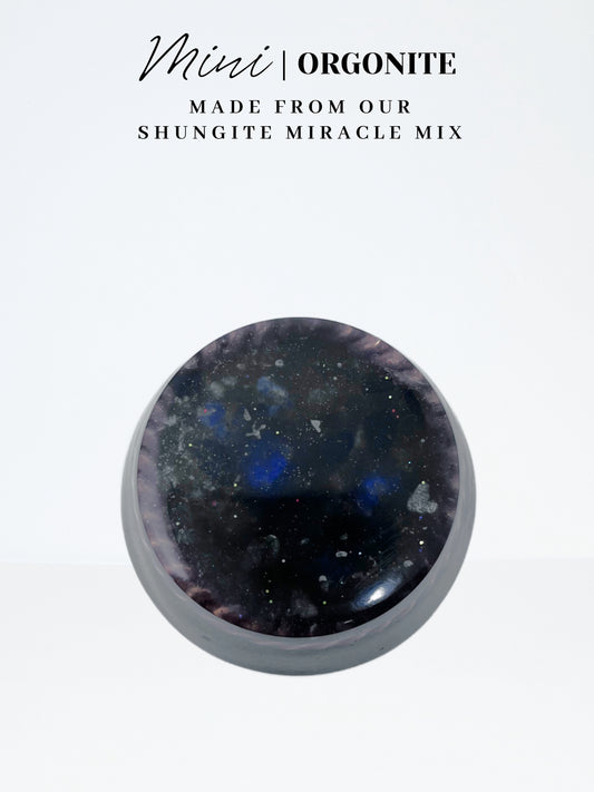 Lapis Orbit Mini Pocket Orgonite II