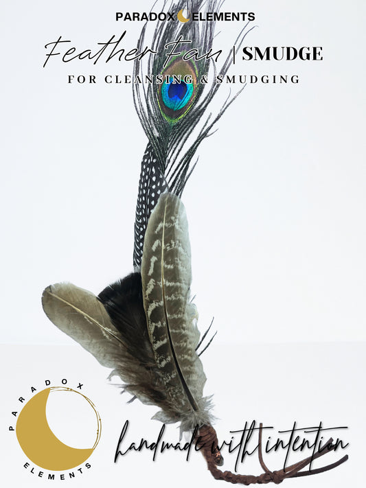 Feather Fan II for Cleansing & Smudging