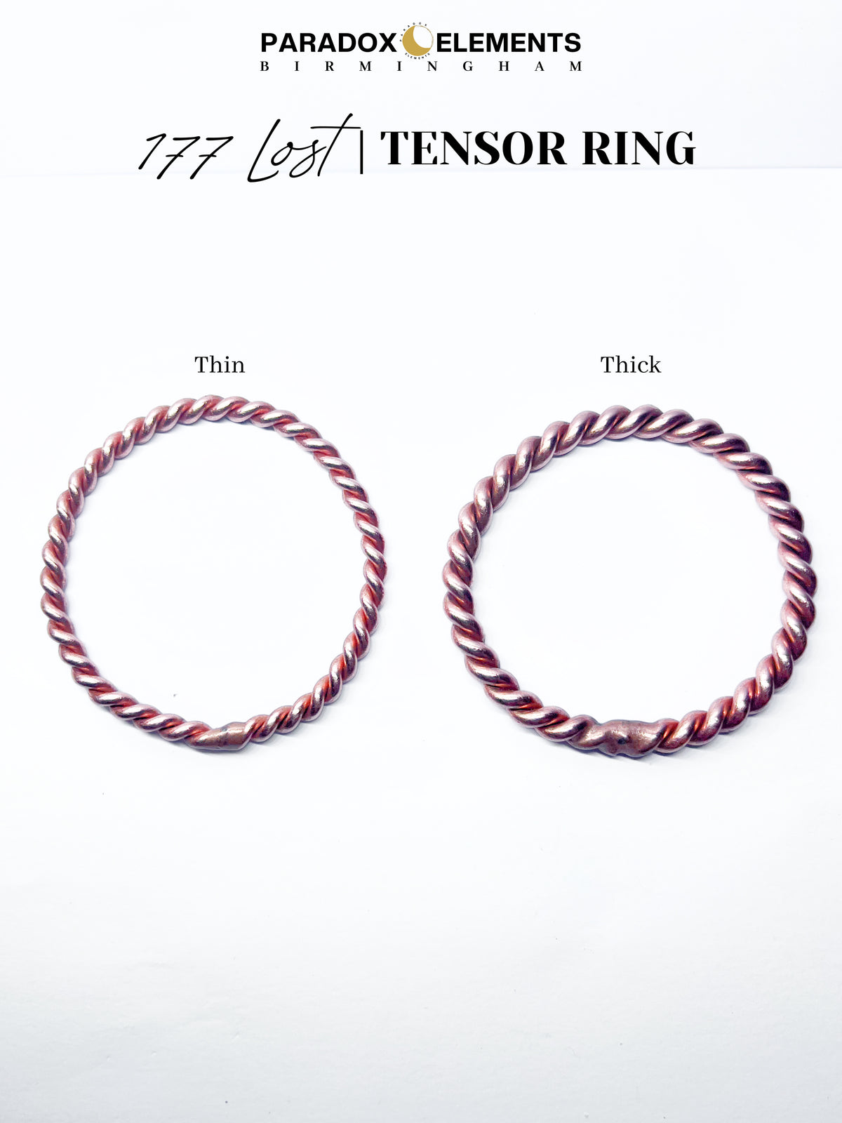 177 Lost Cubit Tensor Ring Necklace (Medium)