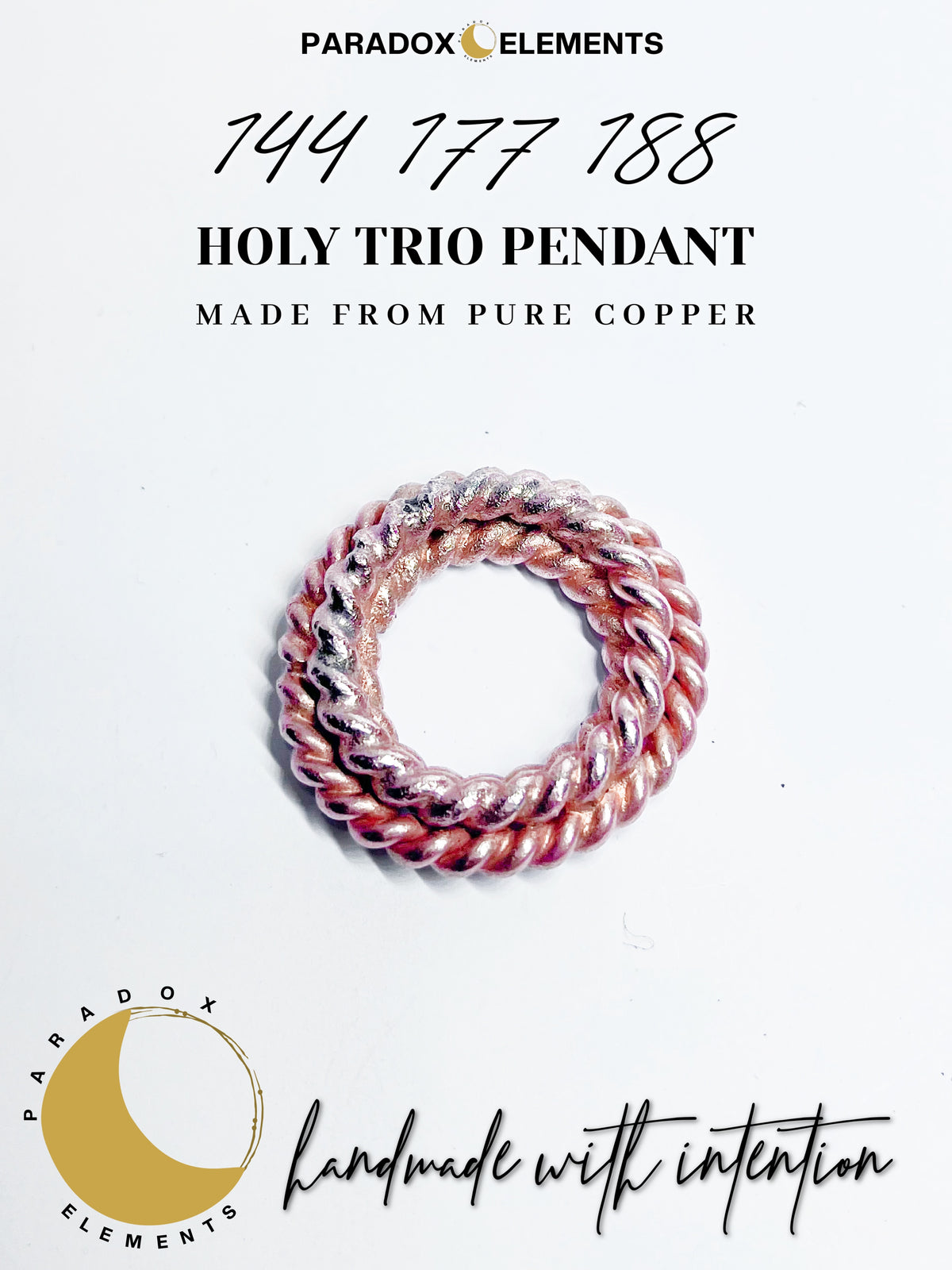 144 177 188 Holy Trio Pendant & Necklace