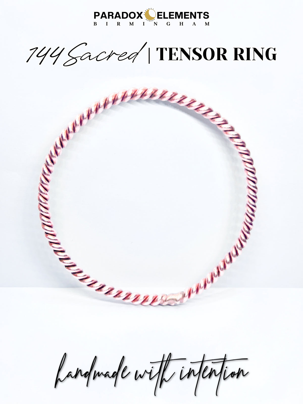 144 Sacred Cubit Tensor Ring (Large)
