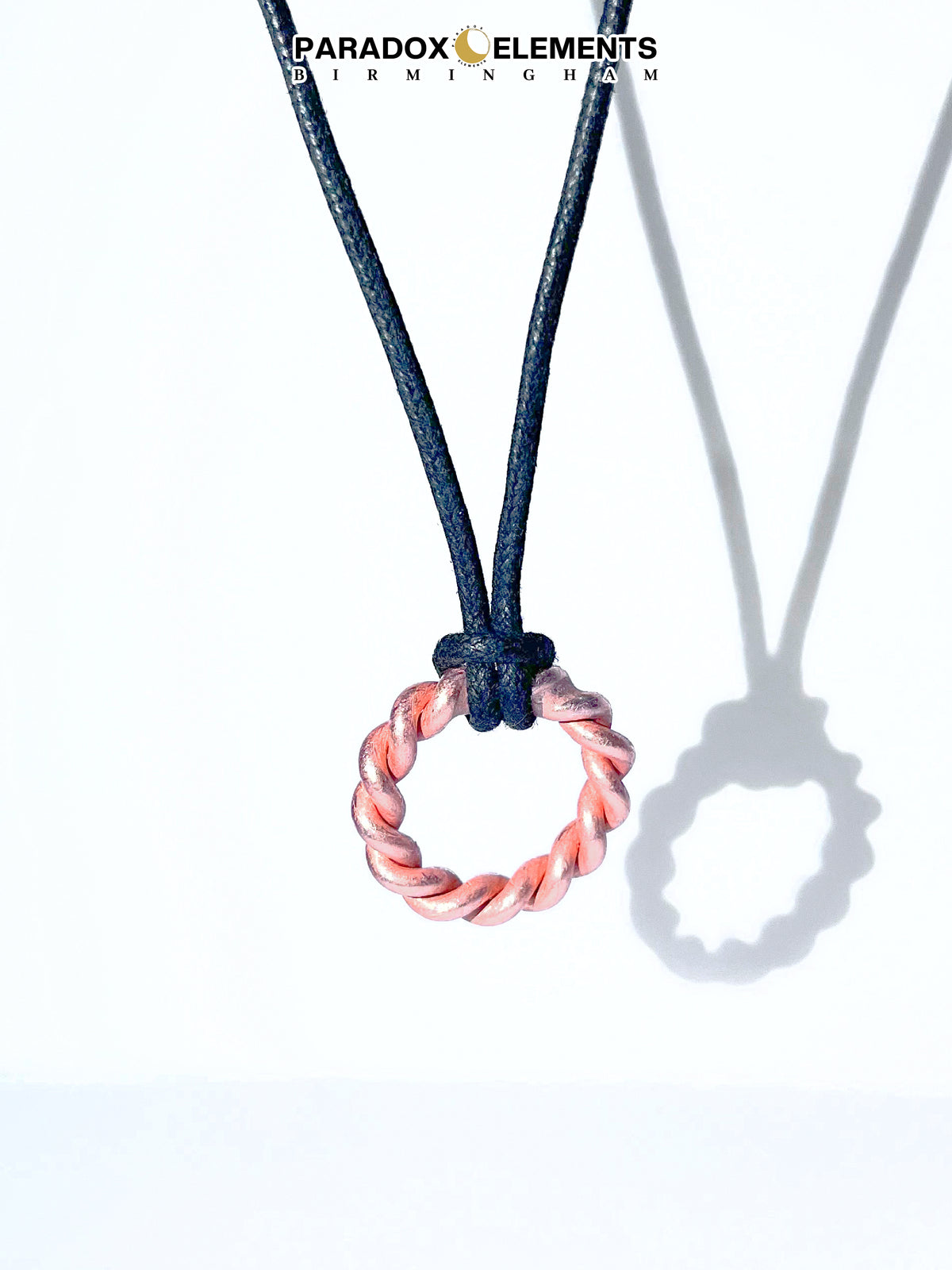 144 Sacred Cubit Tensor Ring Necklace (Small)