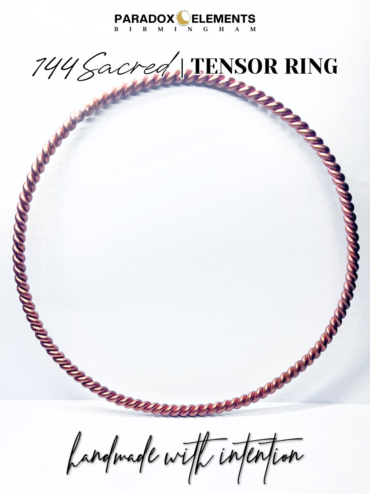 144 Sacred Cubit Tensor Ring (XLarge)
