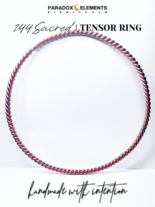 144 Sacred Cubit Tensor Ring (XLarge)