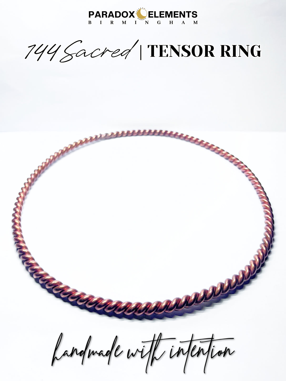 144 Sacred Cubit Tensor Ring (XLarge)