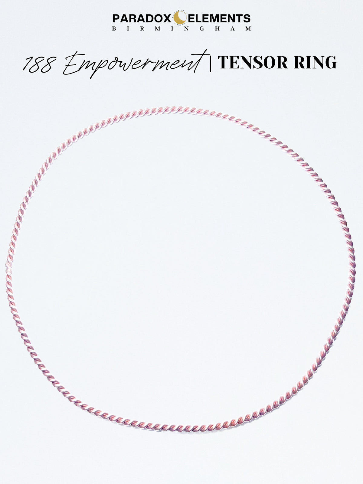 188 Empowerment Cubit Tensor Ring (XLarge)