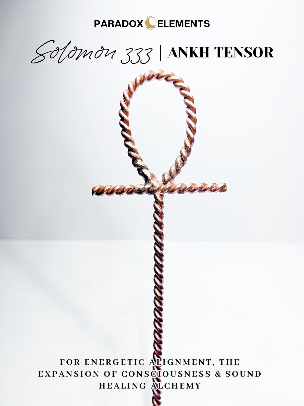 Solomon 333 Pure Copper Ankh