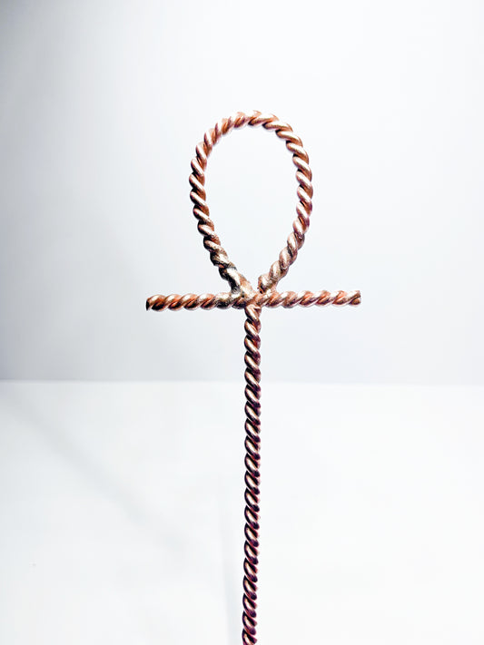 Solomon 333 Pure Copper Ankh