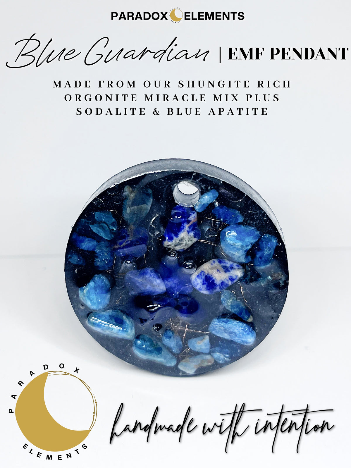 EMF Protection Pendant - Blue Guardian