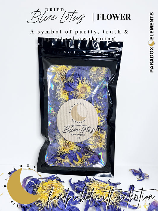 Blue Lotus Flowers | Sri-Lankan (Small - 15g)