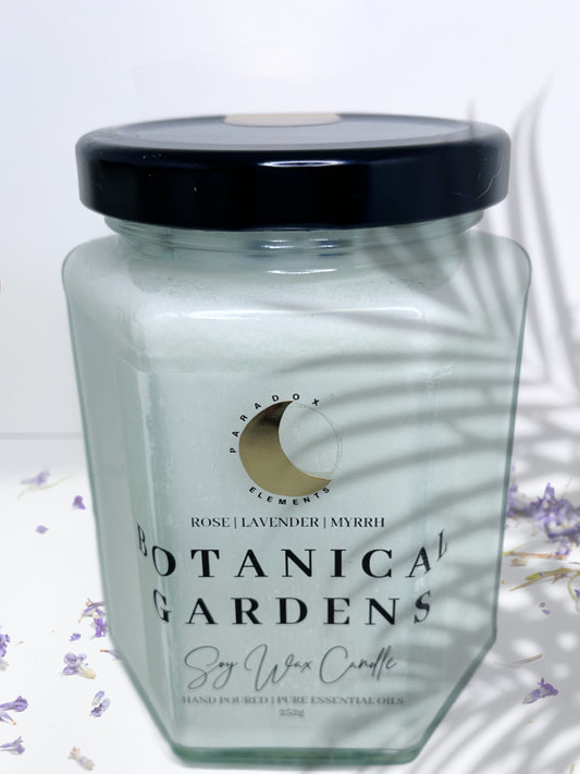 Botanical Gardens Essential Oil Soy Wax Candle (Jar)