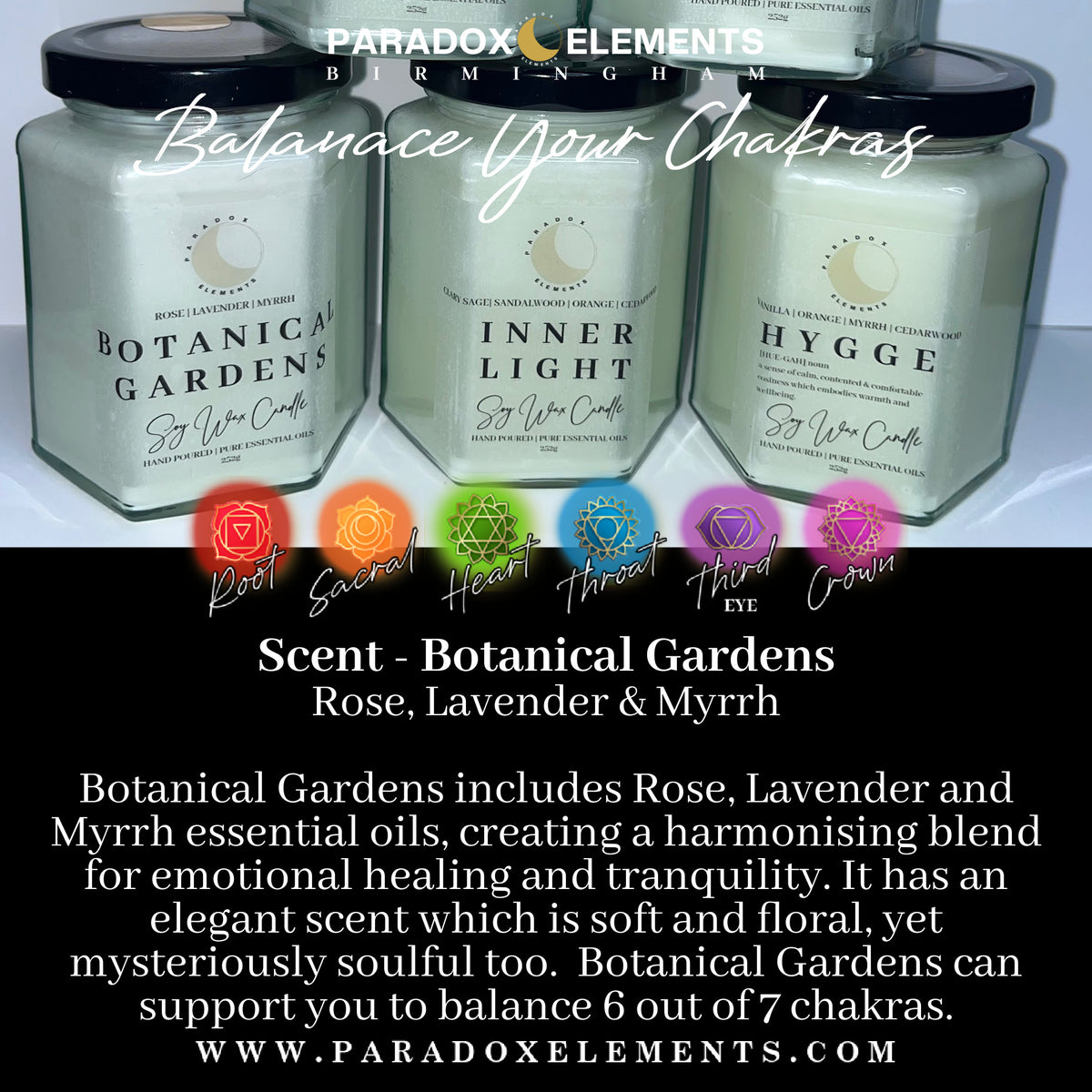 Botanical Gardens Essential Oil Soy Wax Candle (Jar)