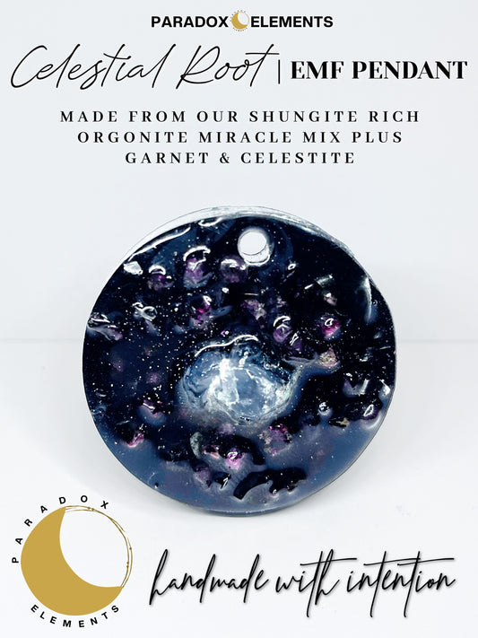 EMF Protection Pendant - Celestial Root