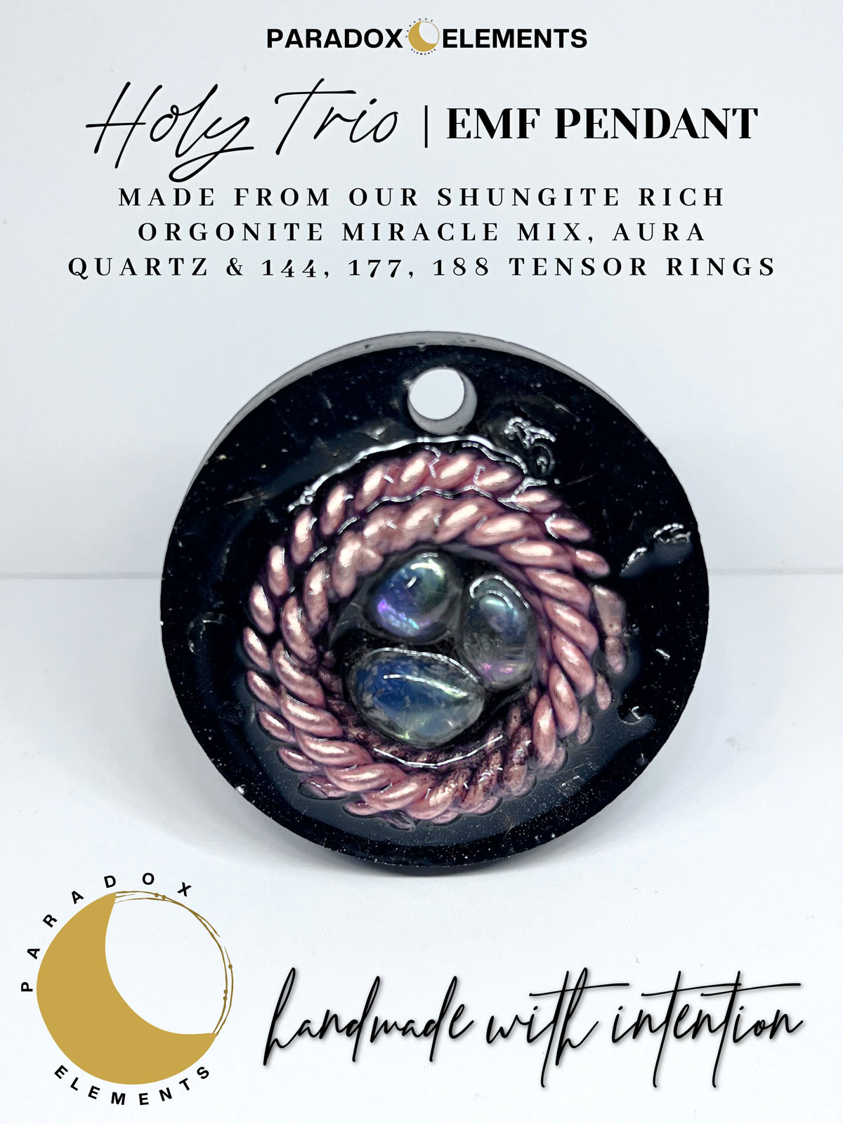 EMF Protection Pendant - Holy Trio