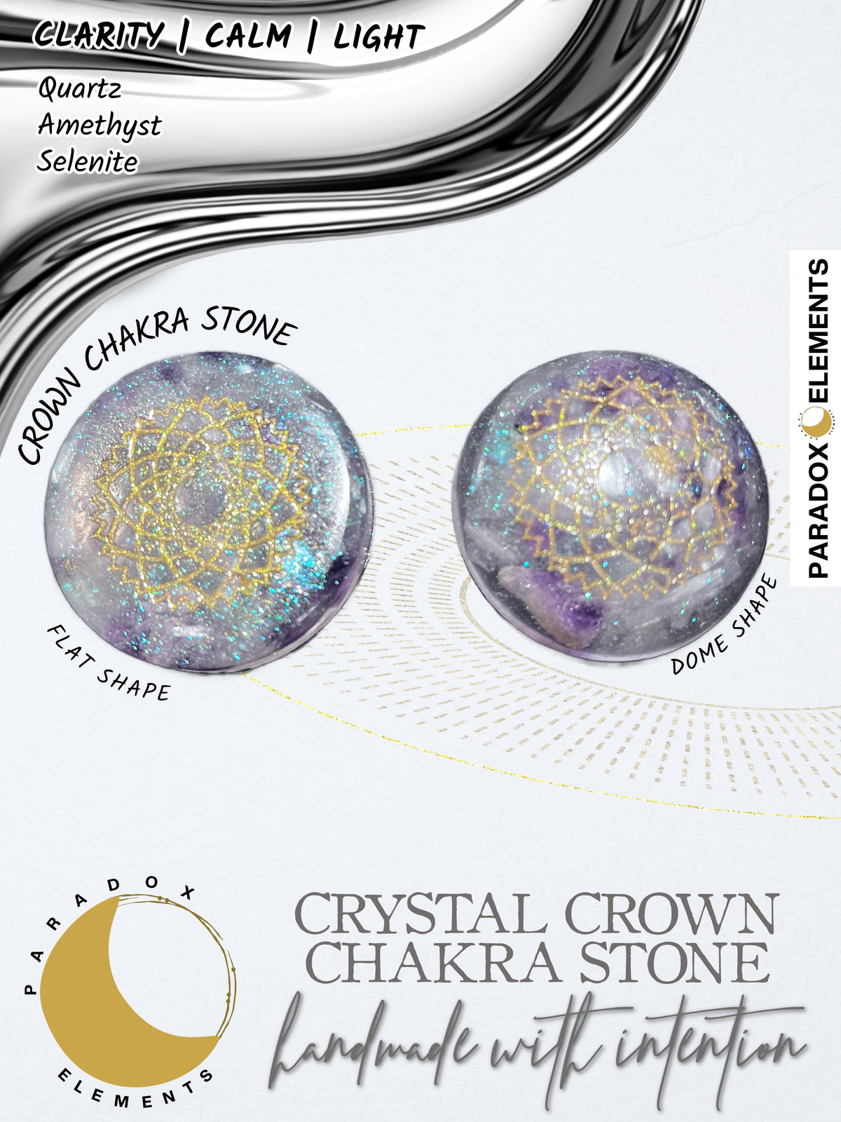 Crystal Chakra Energy Balancing Stones (Full Set - 7)