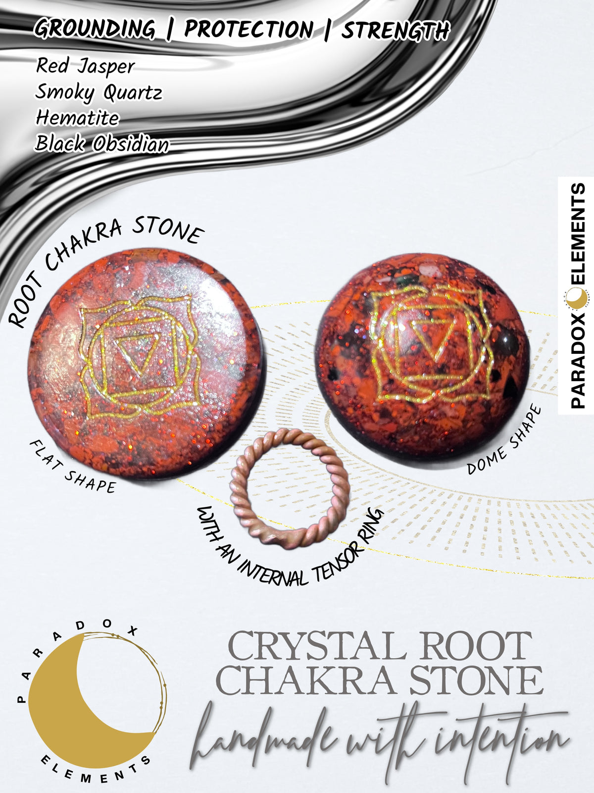 Crystal Chakra Energy Balancing Stones (Full Set - 7)