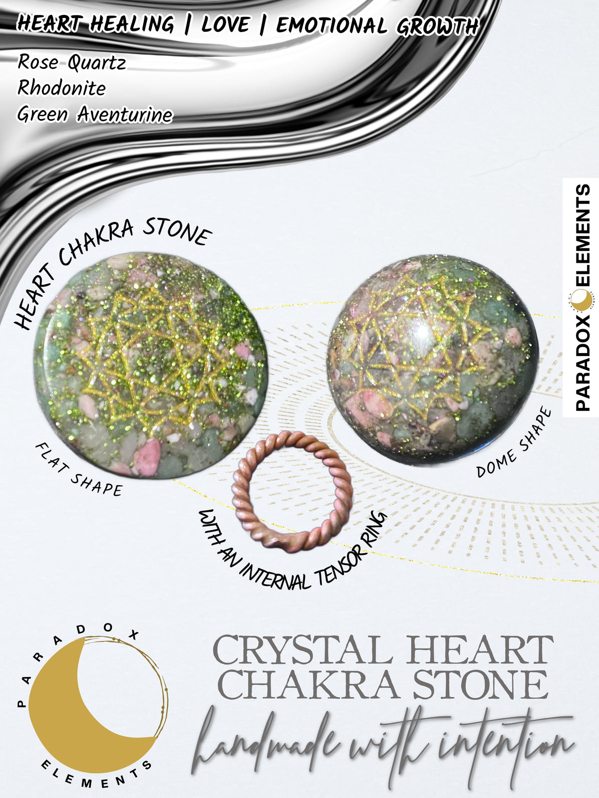 Crystal Chakra Energy Balancing Stones (Full Set - 7)