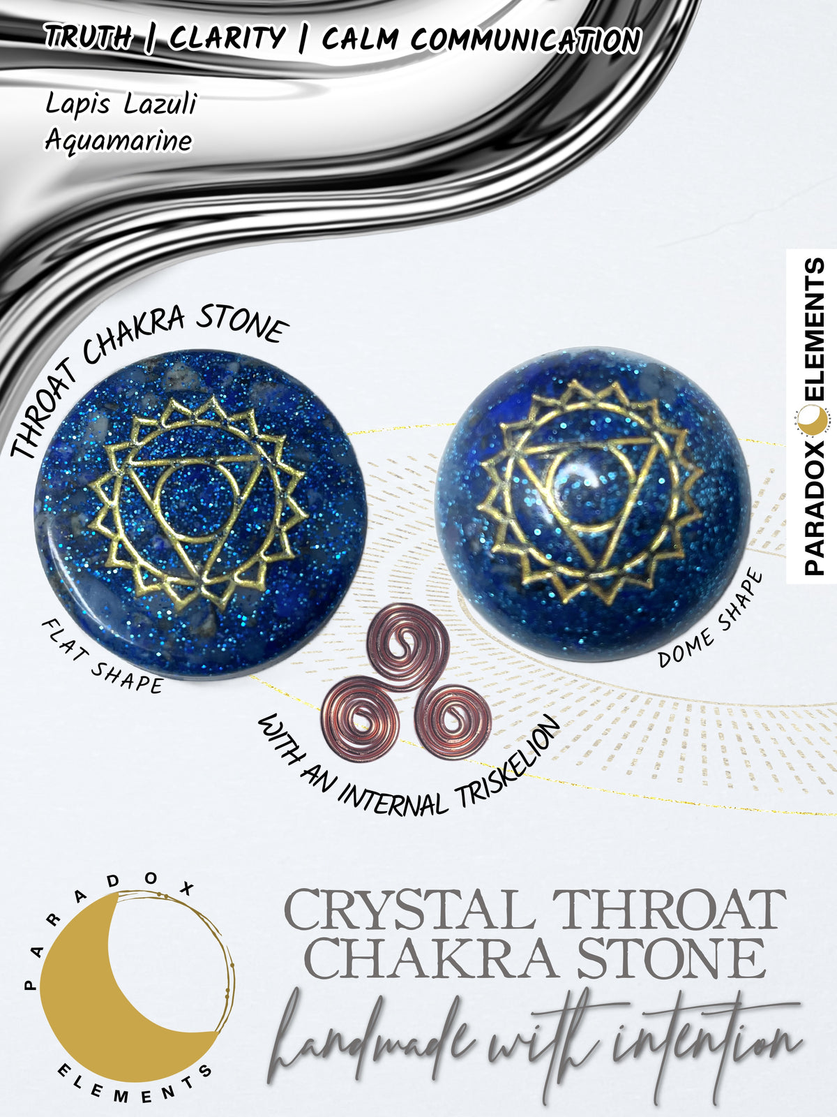 Crystal Chakra Energy Balancing Stones (Full Set - 7)