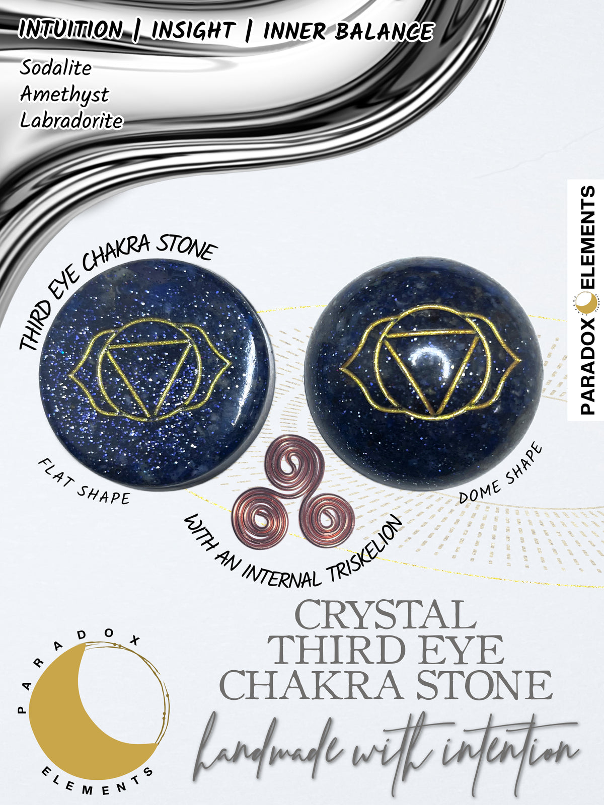 Crystal Chakra Energy Balancing Stones (Full Set - 7)