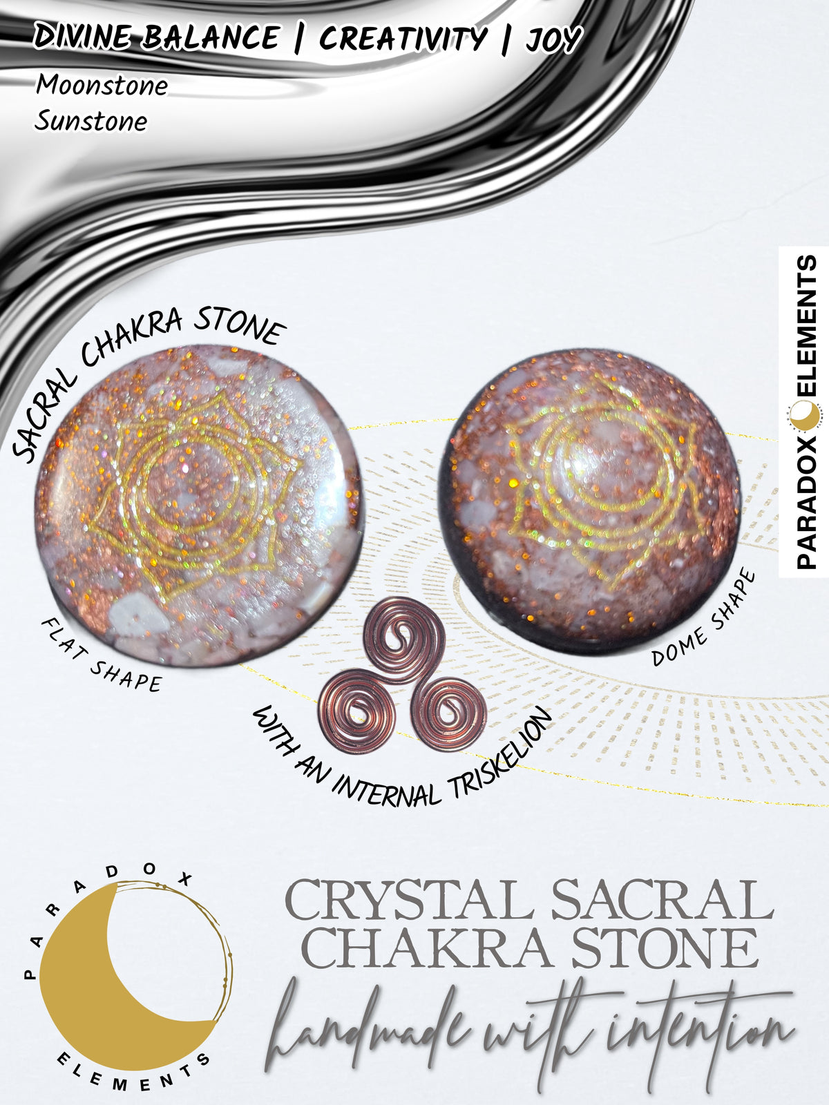 Crystal Chakra Energy Balancing Stones (Full Set - 7)
