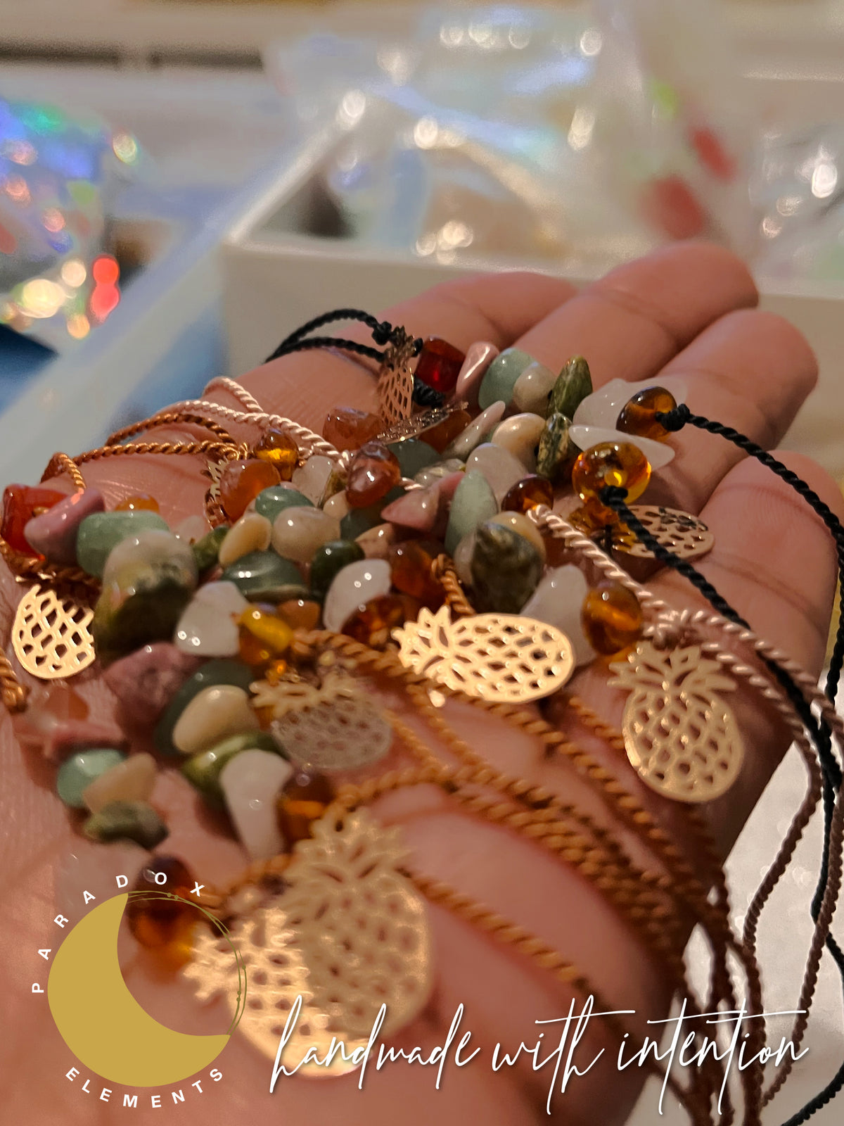 Crystal Fertility Bracelet for Calm, Balance & Emotional Wellness | Energy Healing