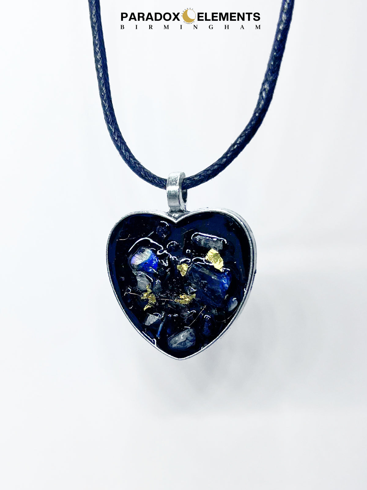 Labradorite Elemental Bioenergetic Amulet for Energy Balancing & Intuition
