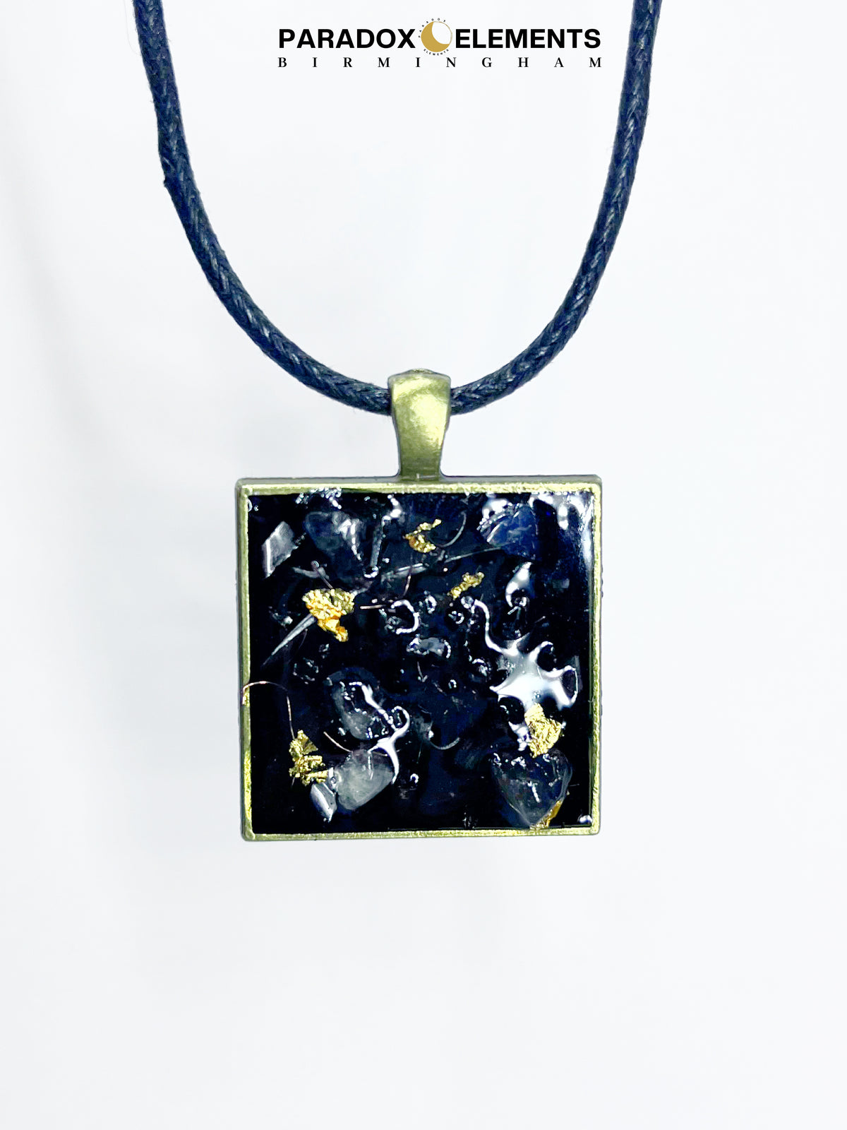 Labradorite Elemental Bioenergetic Amulet for Energy Balancing & Intuition