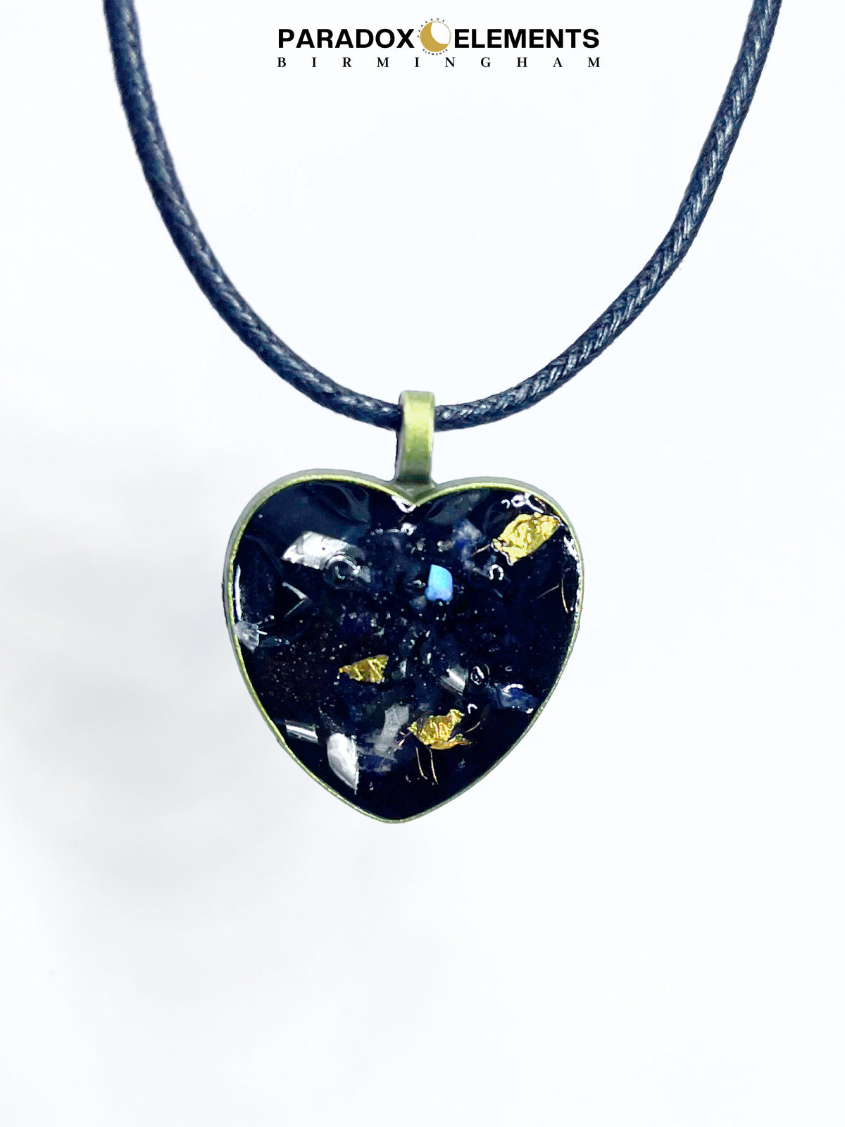 Labradorite Elemental Bioenergetic Amulet for Energy Balancing & Intuition