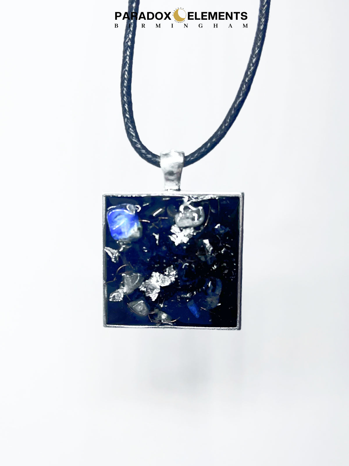 Labradorite Elemental Bioenergetic Amulet for Energy Balancing & Intuition