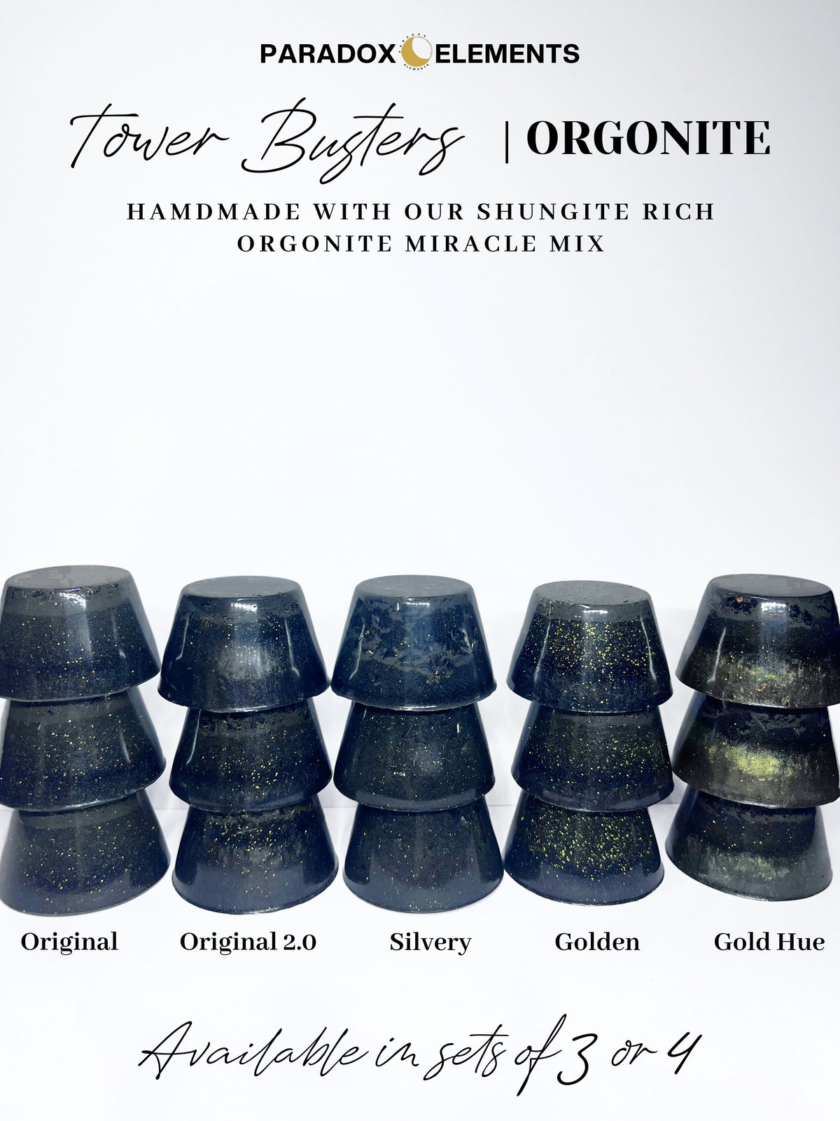 Orgonite Tower Busters for EMF Protection