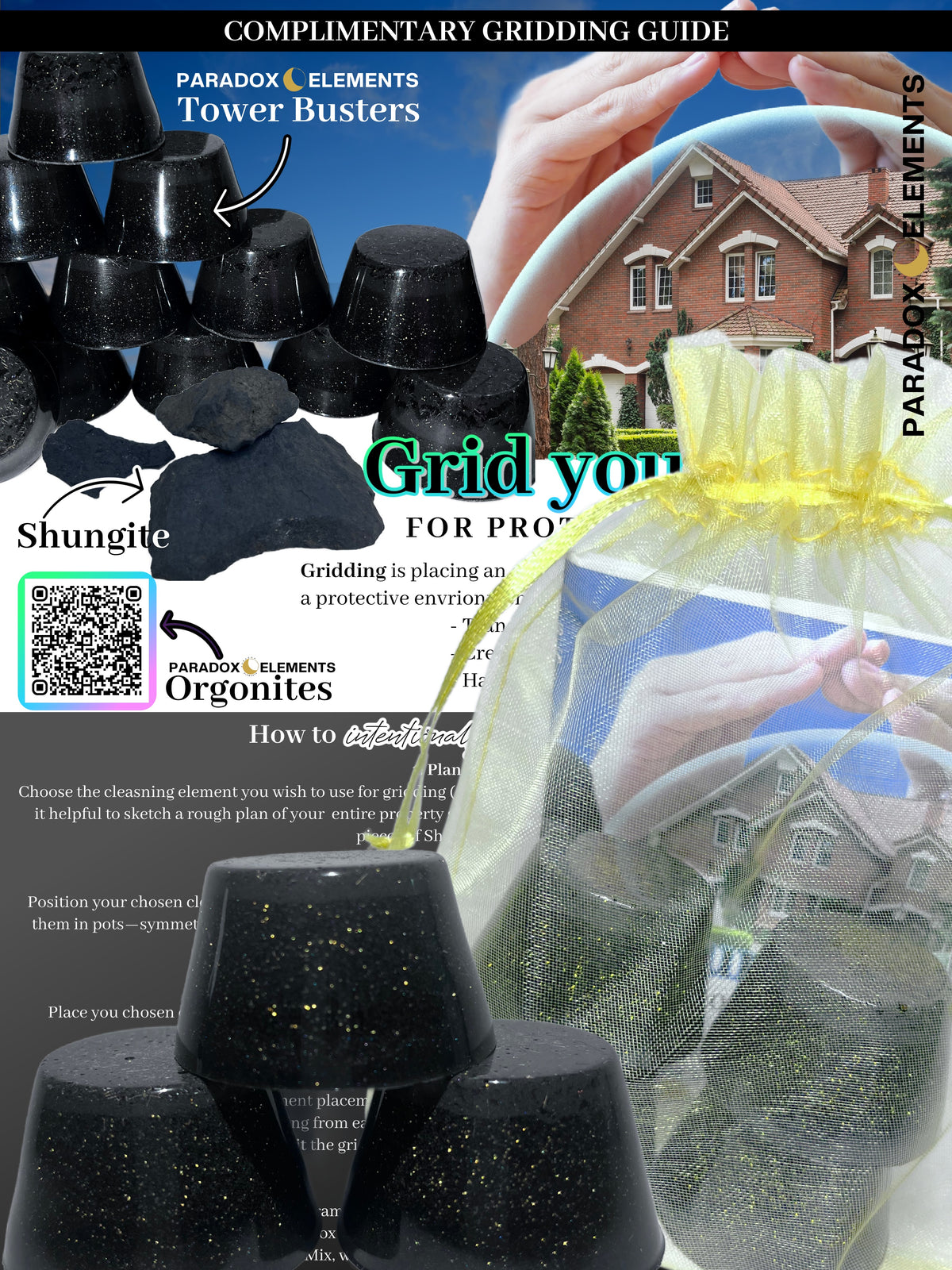 Orgonite Tower Busters for EMF Protection