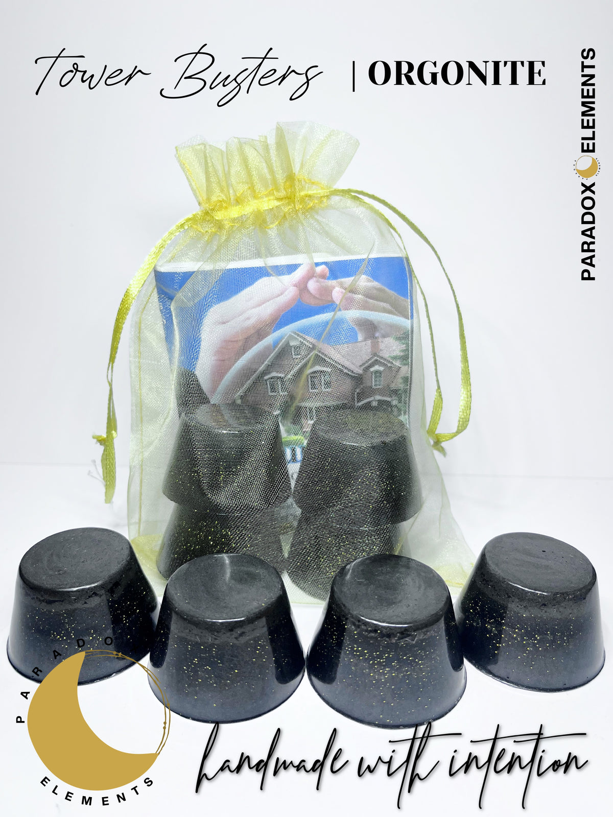 Orgonite Tower Busters for EMF Protection