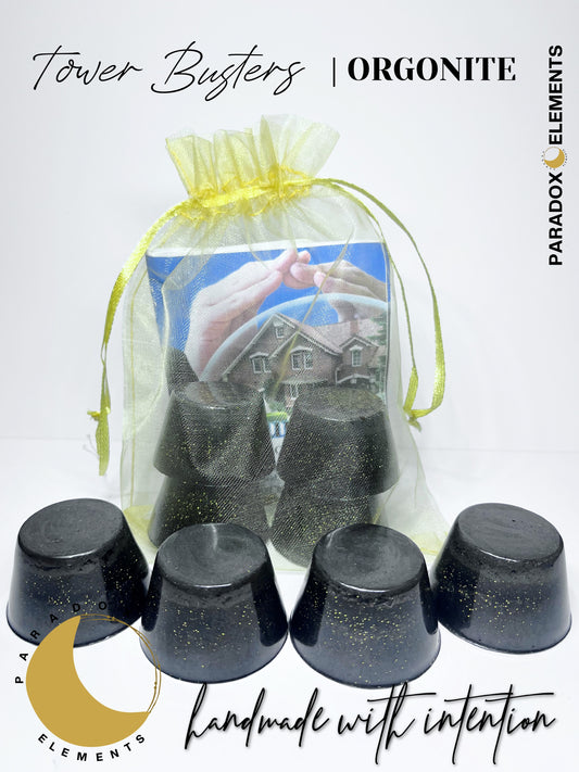 Orgonite Tower Busters for EMF Protection