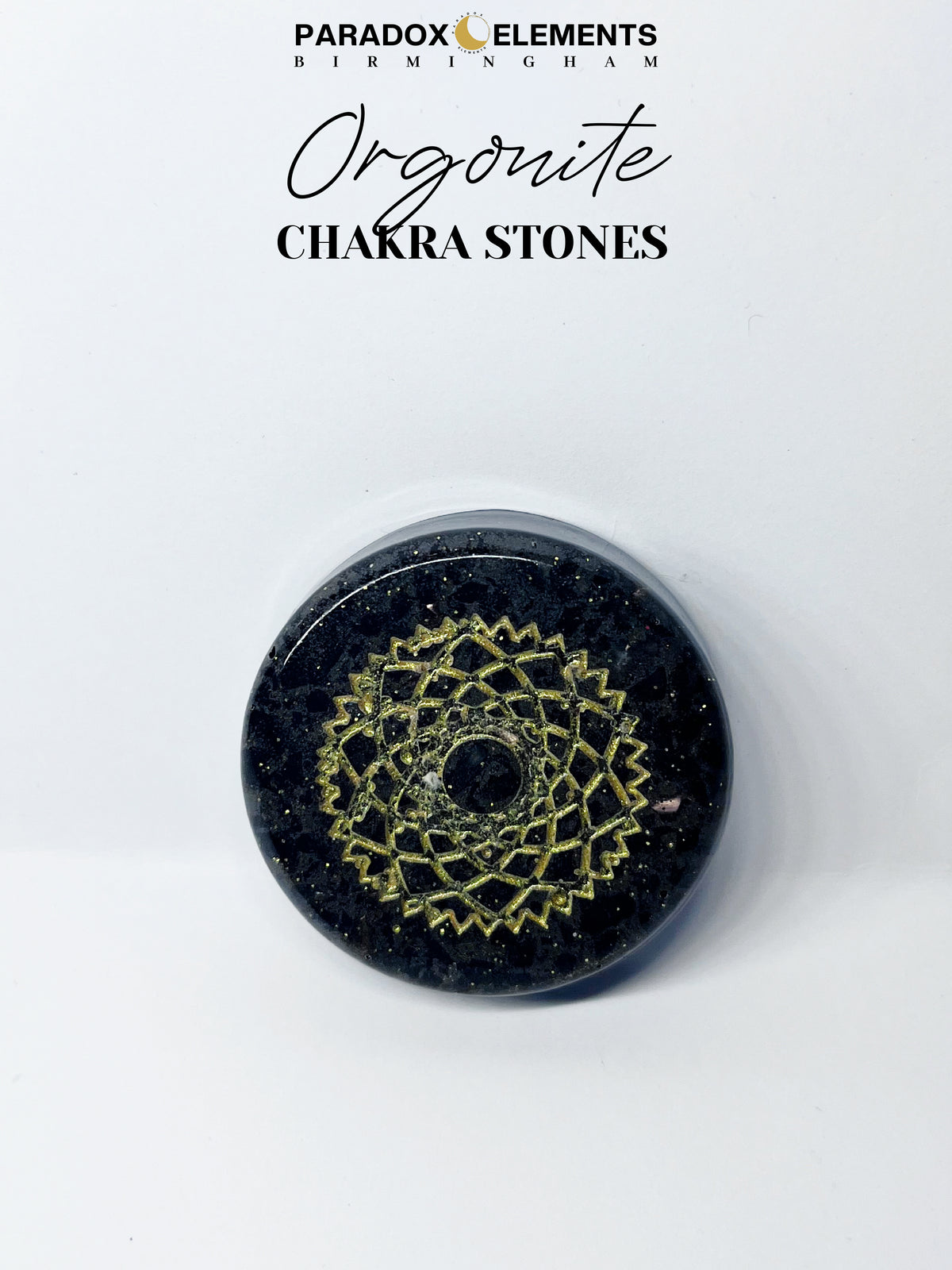 Orgonite Chakra Stones with the Paradox Elements Orgonite Miracle Mix (Individual)