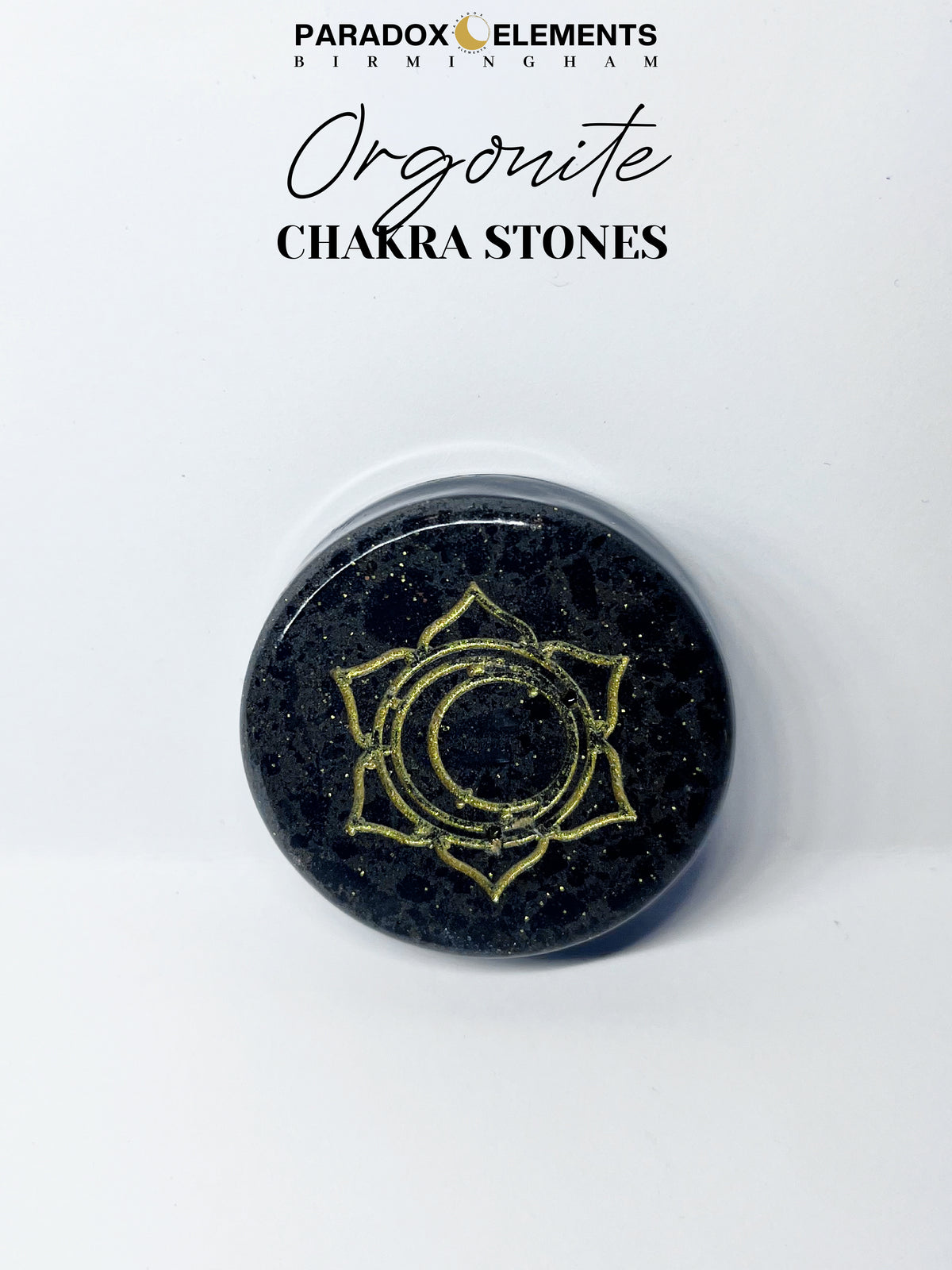 Orgonite Chakra Stones with the Paradox Elements Orgonite Miracle Mix (Individual)