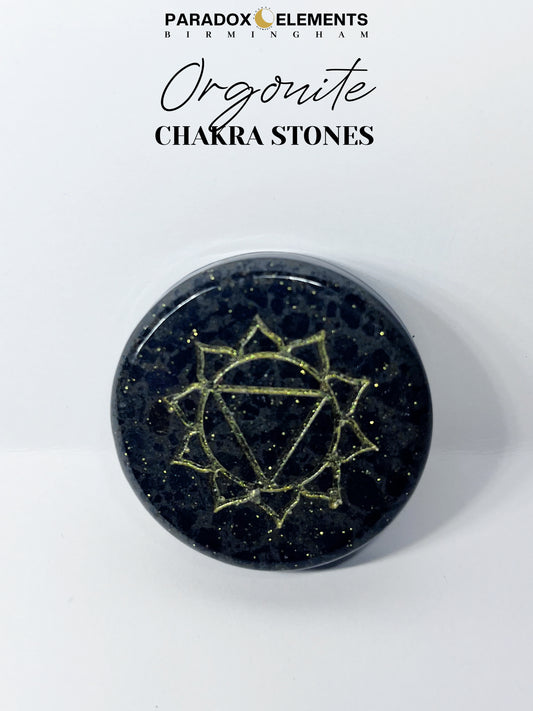 Orgonite Chakra Stones with the Paradox Elements Orgonite Miracle Mix (Individual)