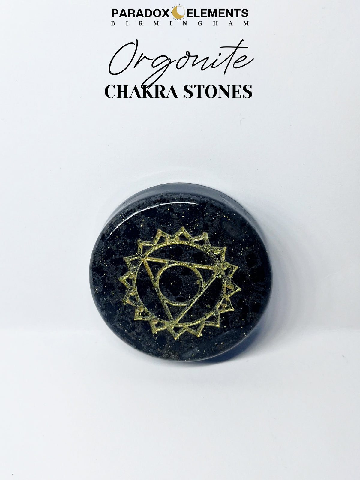 Orgonite Chakra Stones with the Paradox Elements Orgonite Miracle Mix (Individual)