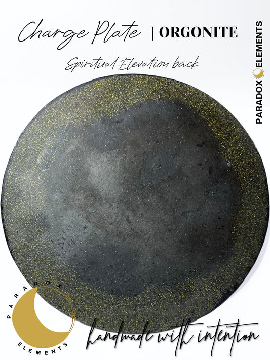 Spiritual Elevation Large Orgonite Charge Plate