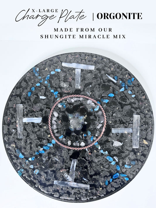 Oracle's Compass Orgonite Charge Plate (X-Large)