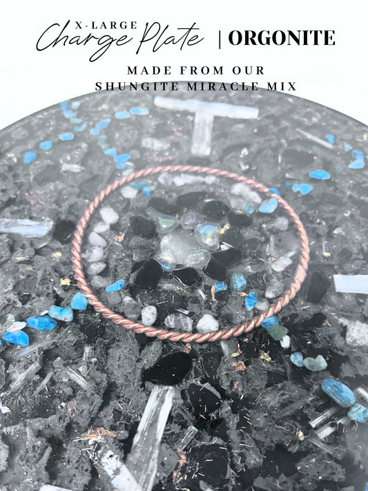Oracle's Compass Orgonite Charge Plate (X-Large)