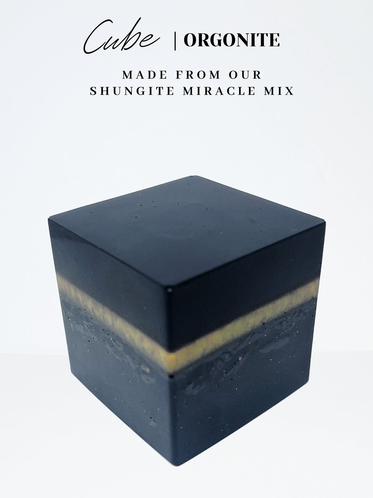 Miracle Mix Orgonite Cube