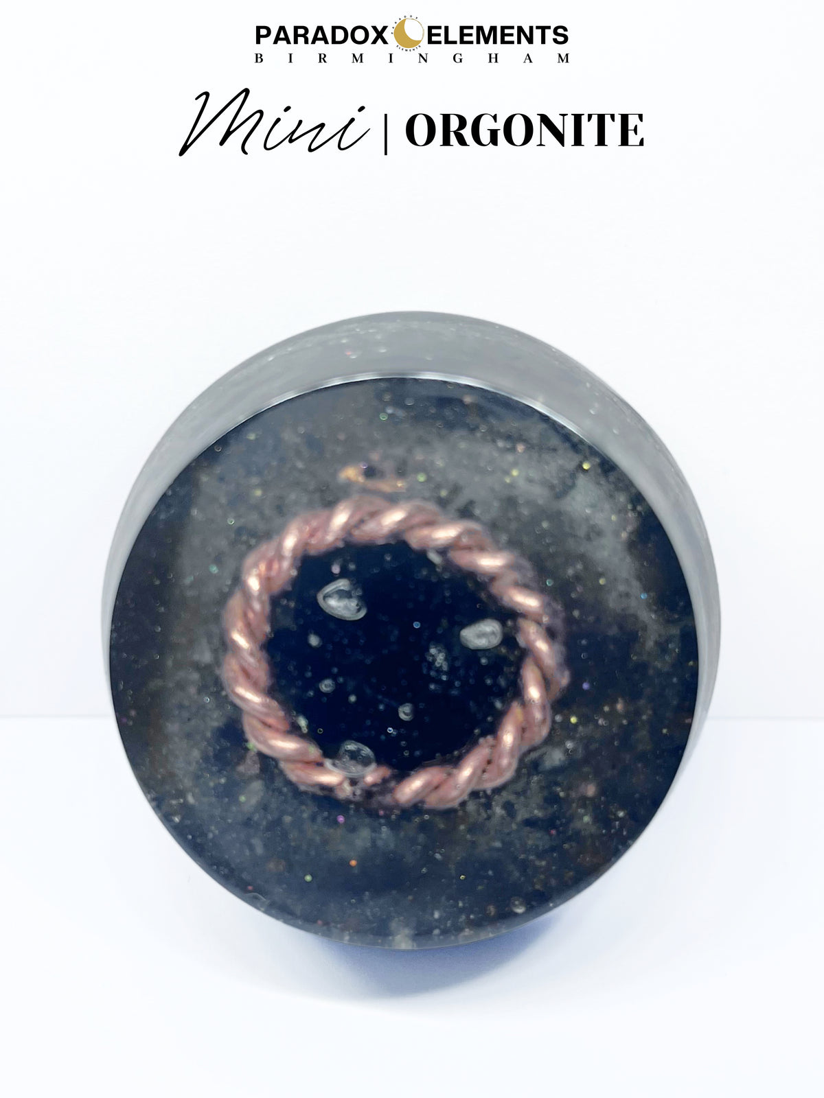 Obsidian III Mini Pocket Orgonite