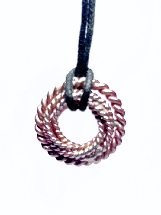 Sacred Empowerment Tensor Ring Pendant & Necklace