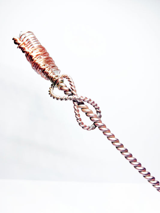 Sacred 144 x 333 Infinity Quartz Wand