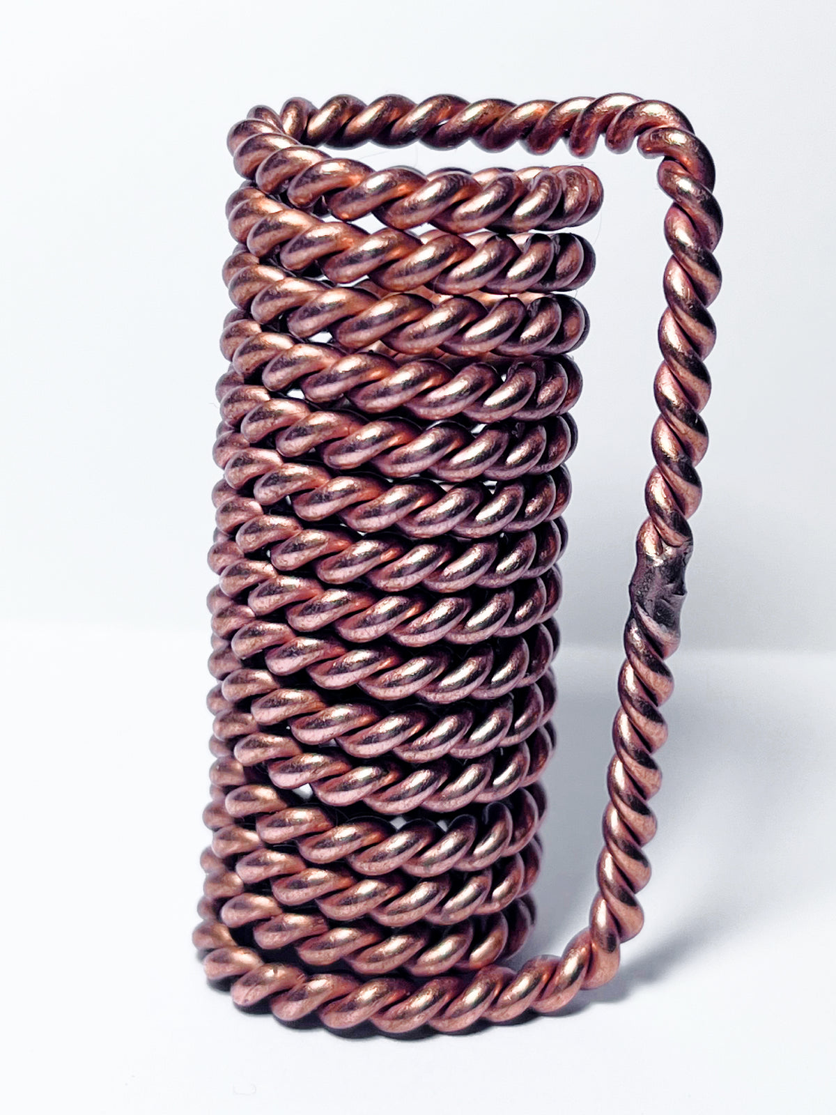 144 Sacred Double Twisted Acu Vac Coil for Energy Work