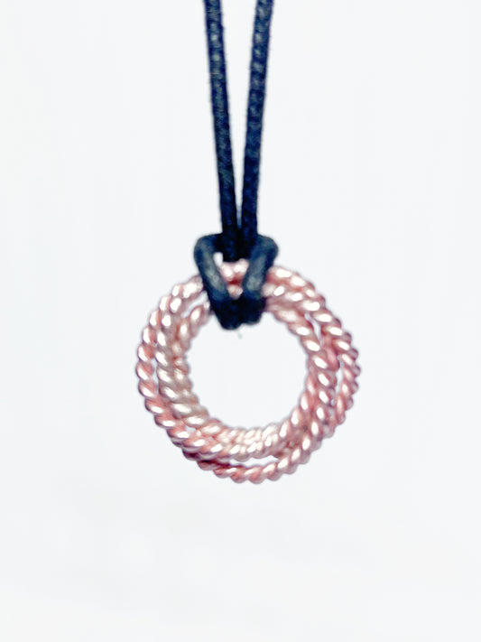 Sacred Rose 144 Tensor Ring Pendant & Necklace