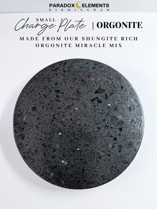 Shungite Miracle Mix Orgonite Charge Plate (Small)